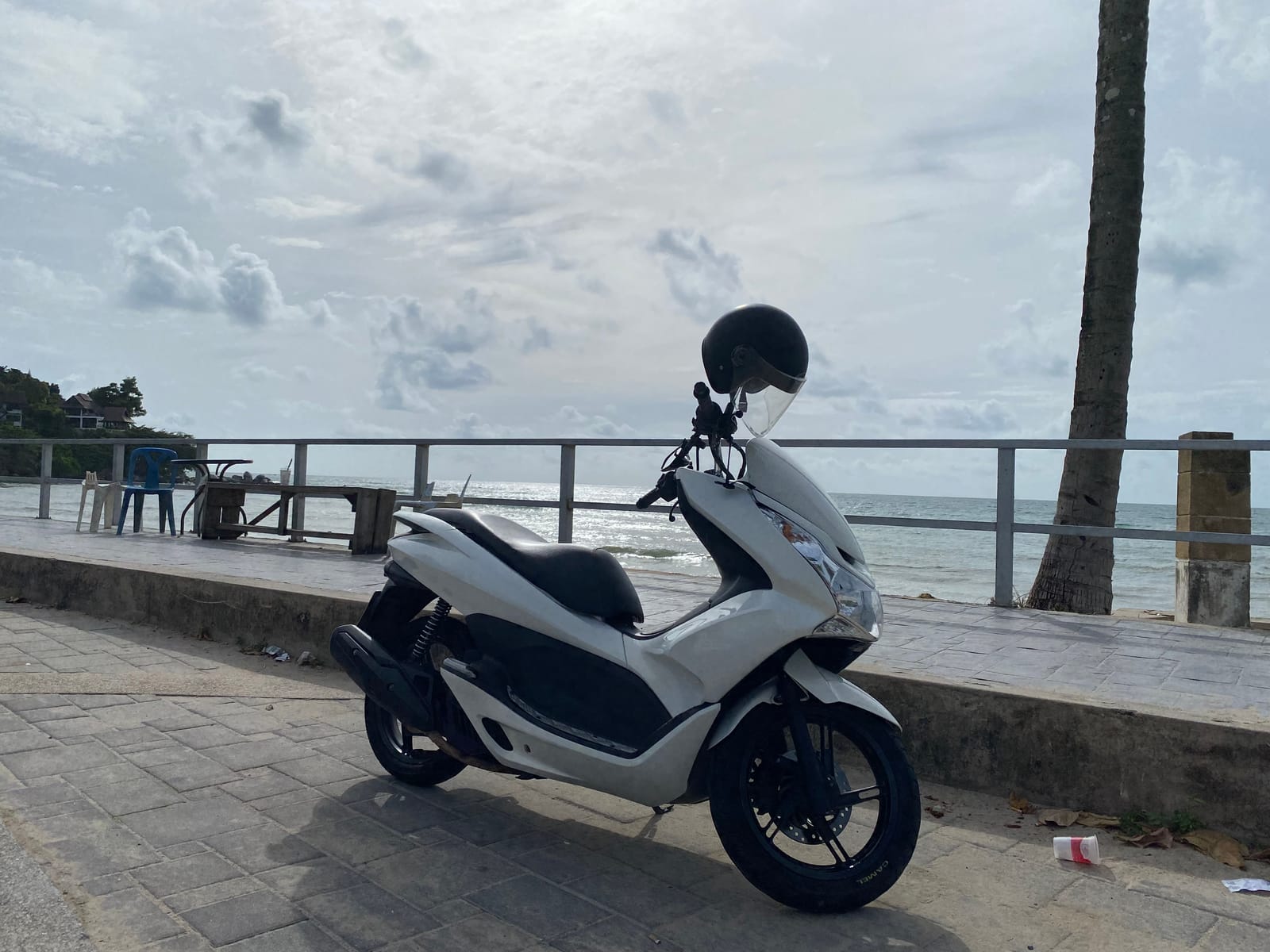 The scooter I ride in Phuket